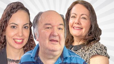New Presenters Collette Duncan, Donya Soliman and Bertie Newton