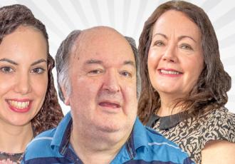 New Presenters Collette Duncan, Donya Soliman and Bertie Newton