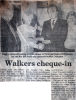 Walkers cheque-in